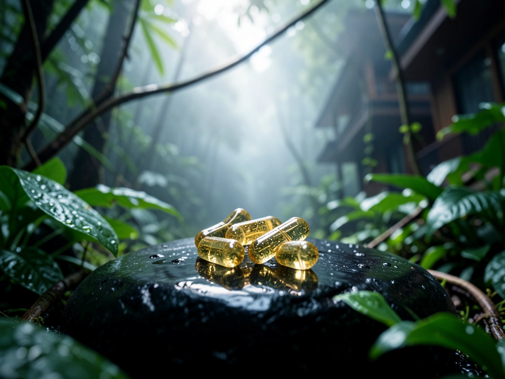 Natural capsules for strength and vitality